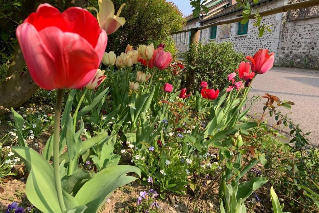 Le Clos De L'Eglise - Blanche Giverny Bagian luar foto